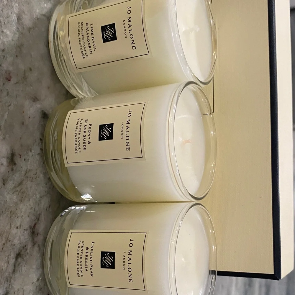 Jo Malone Elegant Cream Candle Trio